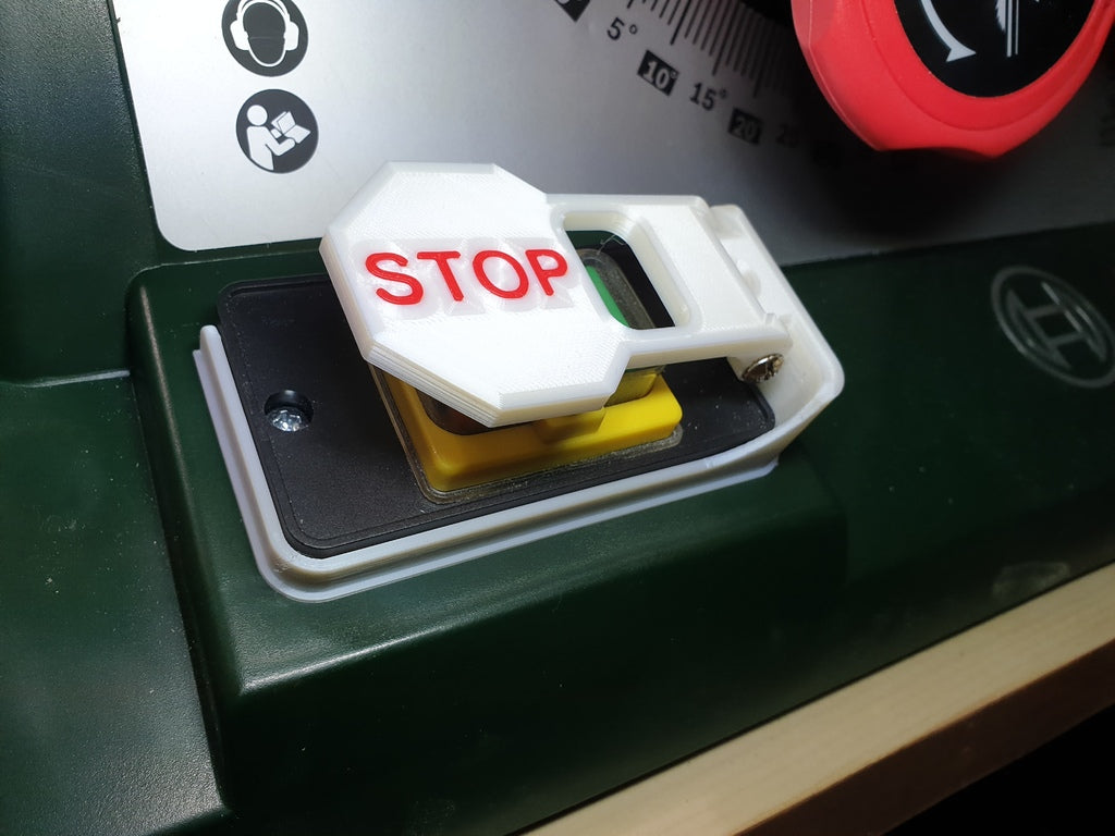 Przycisk zatrzymania awaryjnego do piły stołowej Bosch PTS10