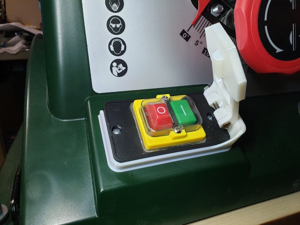 Przycisk zatrzymania awaryjnego do piły stołowej Bosch PTS10