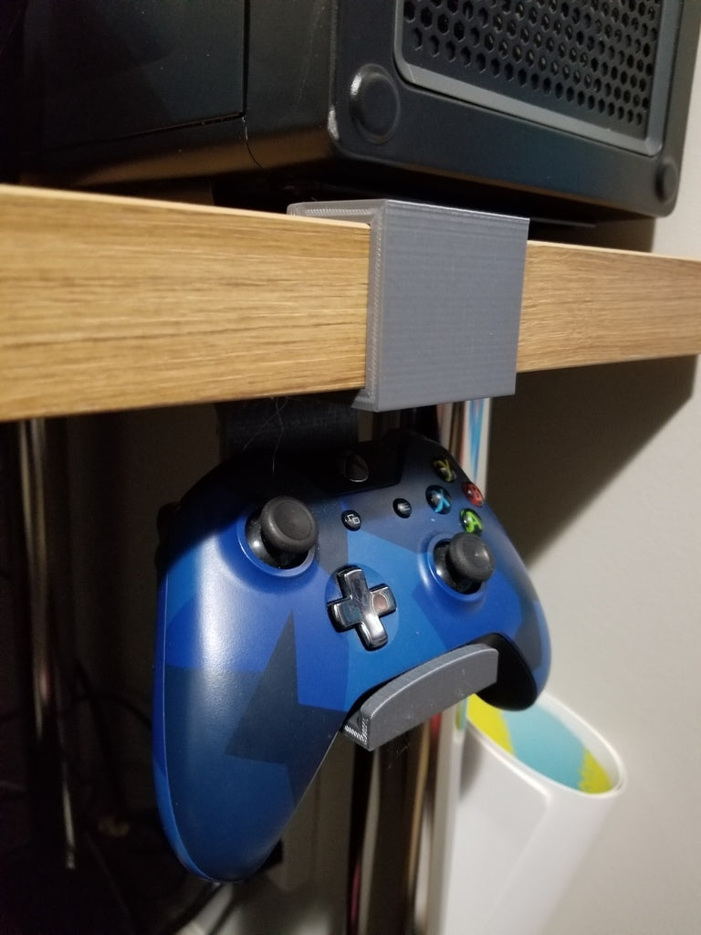 Uchwyt na kontroler Xbox One 38 mm do Ikea SĘLJAN pod stołem