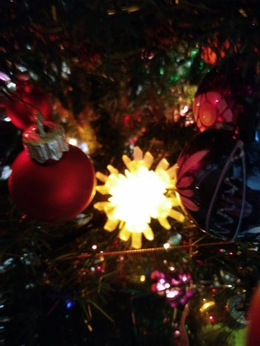 Zestaw bożonarodzeniowych osłon świetlnych do łańcuchów świetlnych LED