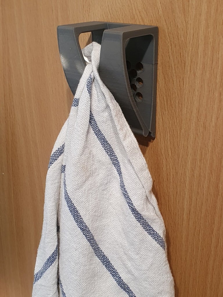 Haczyk z klipsem na szmatkę lub ręcznik