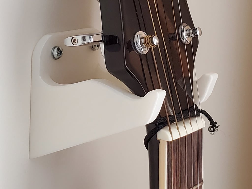 Mocniejszy uchwyt ścienny do gitary z oryginalnymi otworami