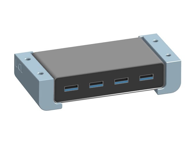 Hub USB Moshi iLynx do montażu pod biurkiem