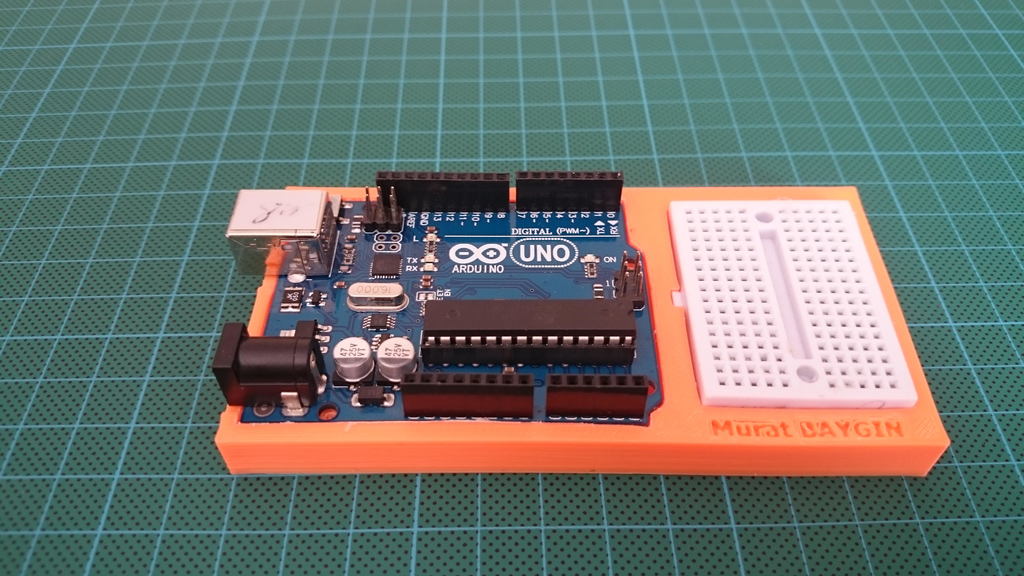 Stojak na Arduino Uno i Mini Breadboard
