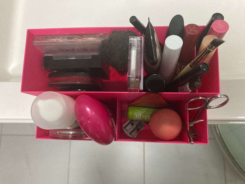 Pudełko na przybory do makijażu - pudełko do przechowywania kosmetyków