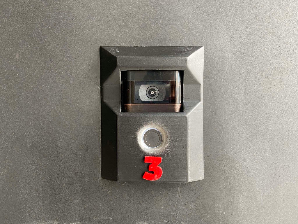 Aluminiowa obudowa dzwonka do drzwi 2 do cienkich ścian