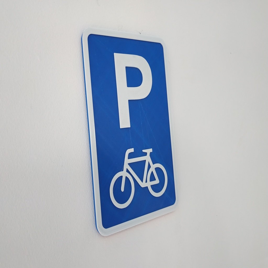 Znak parkingu dla rowerów