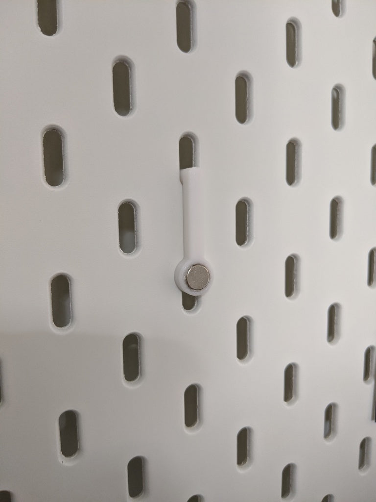 Uchwyt na narzędzia IKEA Skadis z klipsem magnetycznym 8 mm