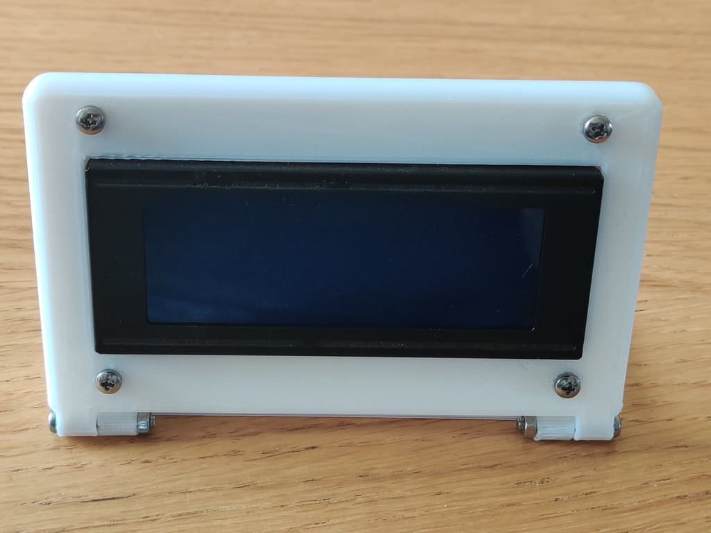 Elastyczny stojak LCD2004 z uchwytem na Arduino nano i Raspberry pi zero