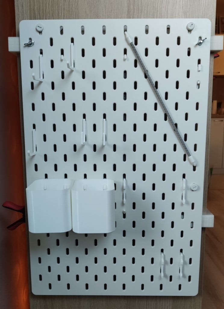Wspornik do mocowania półki IKEA Skadis Kallax
