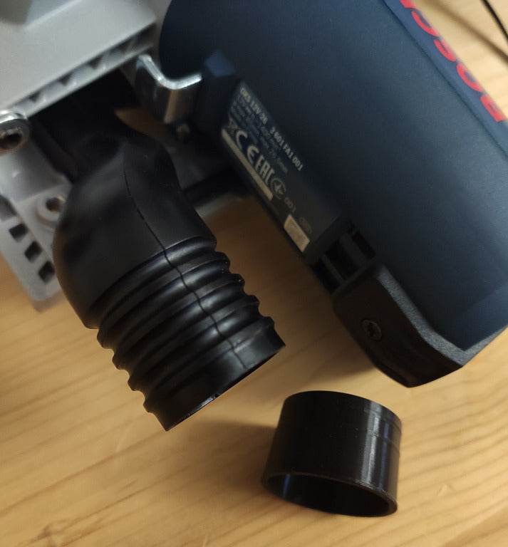 Adapter do odsysania pyłu Bosch GKS 12V do rury odkurzacza 35mm
