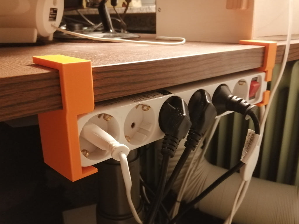 Uchwyt biurkowy na przedłużacz odpowiedni do IKEA Idasen