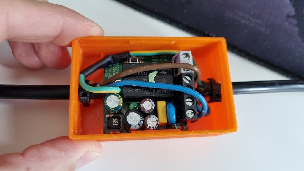 Mini szuflada Sonoff - mała walizka bez śrub