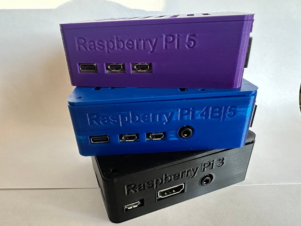 Obudowy kompatybilne z Raspberry Pi 5, 4B i 3B