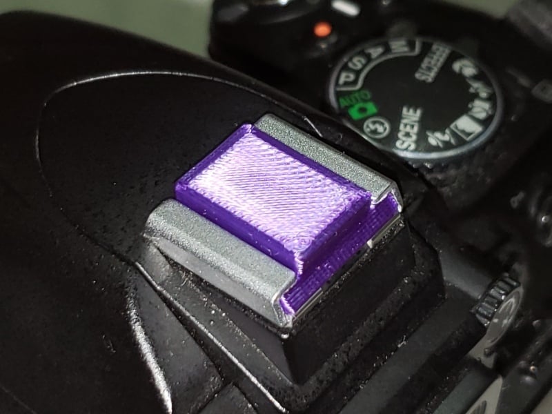 Podstawa/osłona adaptera gorącej stopki do aparatów Nikon