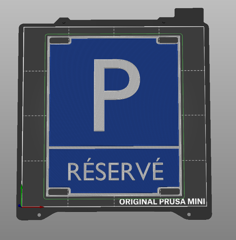 „Znak parkingowy – zarezerwowany”