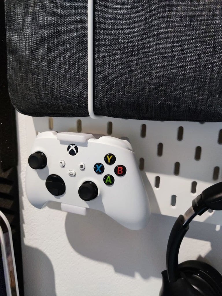 Uchwyt kontrolera Xbox Series S/X do IKEA Skadis