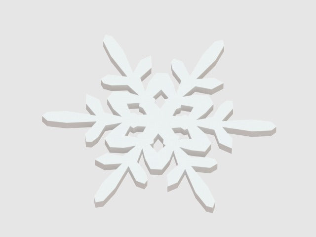 Ozdoba choinkowa „Płatki śniegu”