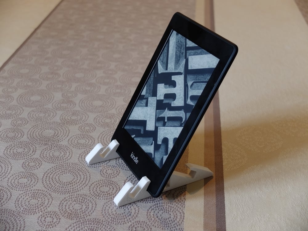 Podstawka na Kindle, smartfon i tablet z możliwością regulacji kąta i grubości